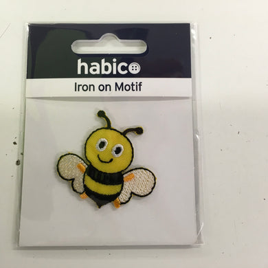 Bee Iron-on Motif