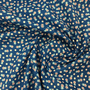 Royal Ditsy Cotton Poplin Print