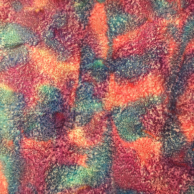 Pink/blue Batik