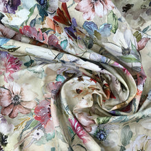 Load image into Gallery viewer, Sand Floral Printed Cotton Lawn