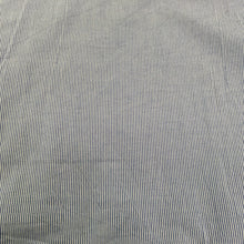 Load image into Gallery viewer, Cotton Seersucker stripe Dark Blue