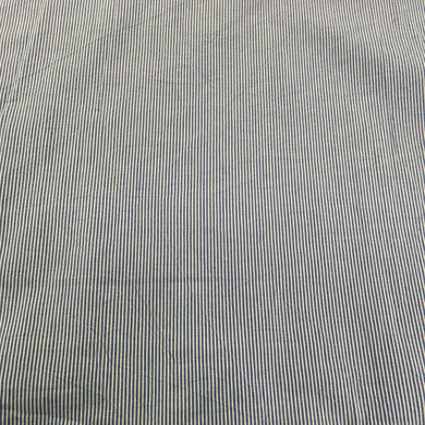 Cotton Seersucker stripe Dark Blue