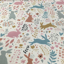 Load image into Gallery viewer, Multi Bunny Polycotton Print