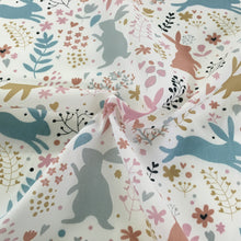 Load image into Gallery viewer, Multi Bunny Polycotton Print