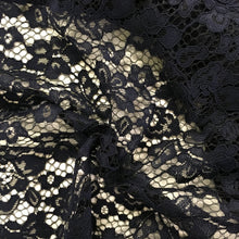 Load image into Gallery viewer, Navy Corded Lace