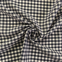 Load image into Gallery viewer, Navy 1/4&quot; Checks Gingham