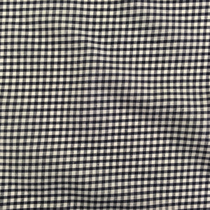 Navy 1/8" Checks Gingham