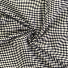 Load image into Gallery viewer, Navy 1/8&quot; Checks Gingham