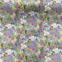 Load image into Gallery viewer, Sage Floral Poplin Print