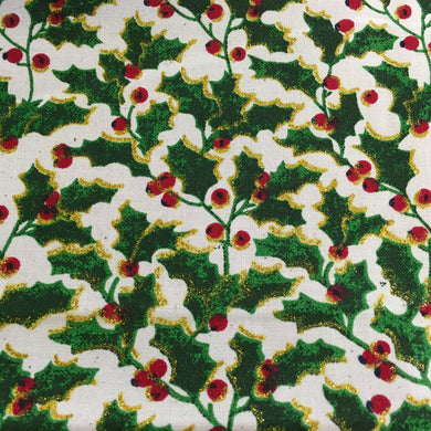 Holly Scandi Xmas Print 🎄