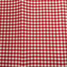 Load image into Gallery viewer, Red 1/8” 3mm Yarn Dyed Gingham