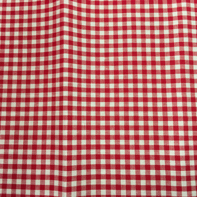 Red 1/8” 3mm Yarn Dyed Gingham