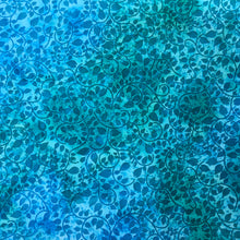 Load image into Gallery viewer, Turquoise Leaves Batik