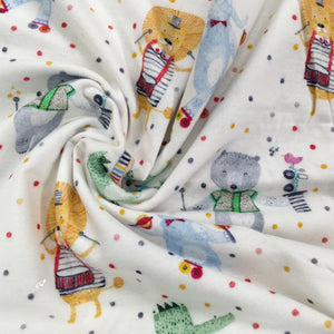 Circus Pattern Cotton Flannel Print