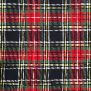 Brushed Cotton Check colour Red