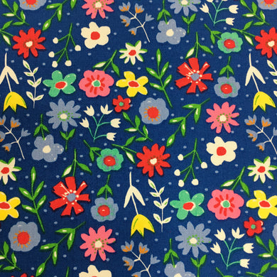 Royal Floral Cotton Print