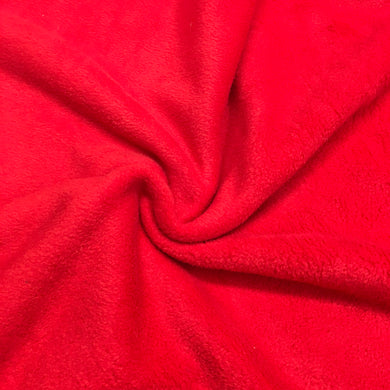 Bright Red Polar Fleece